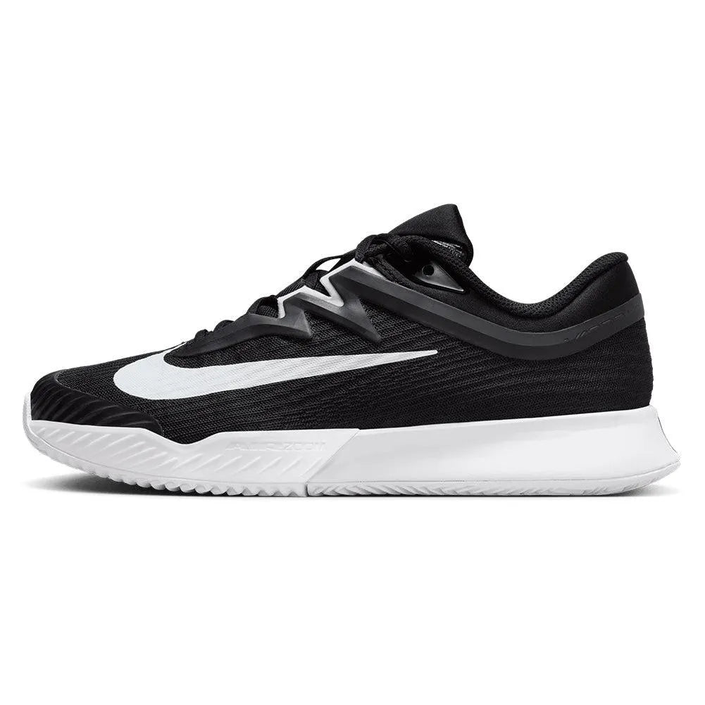 Women's Zoom Vapor Pro 3 Clay Tennis Shoes Black and White