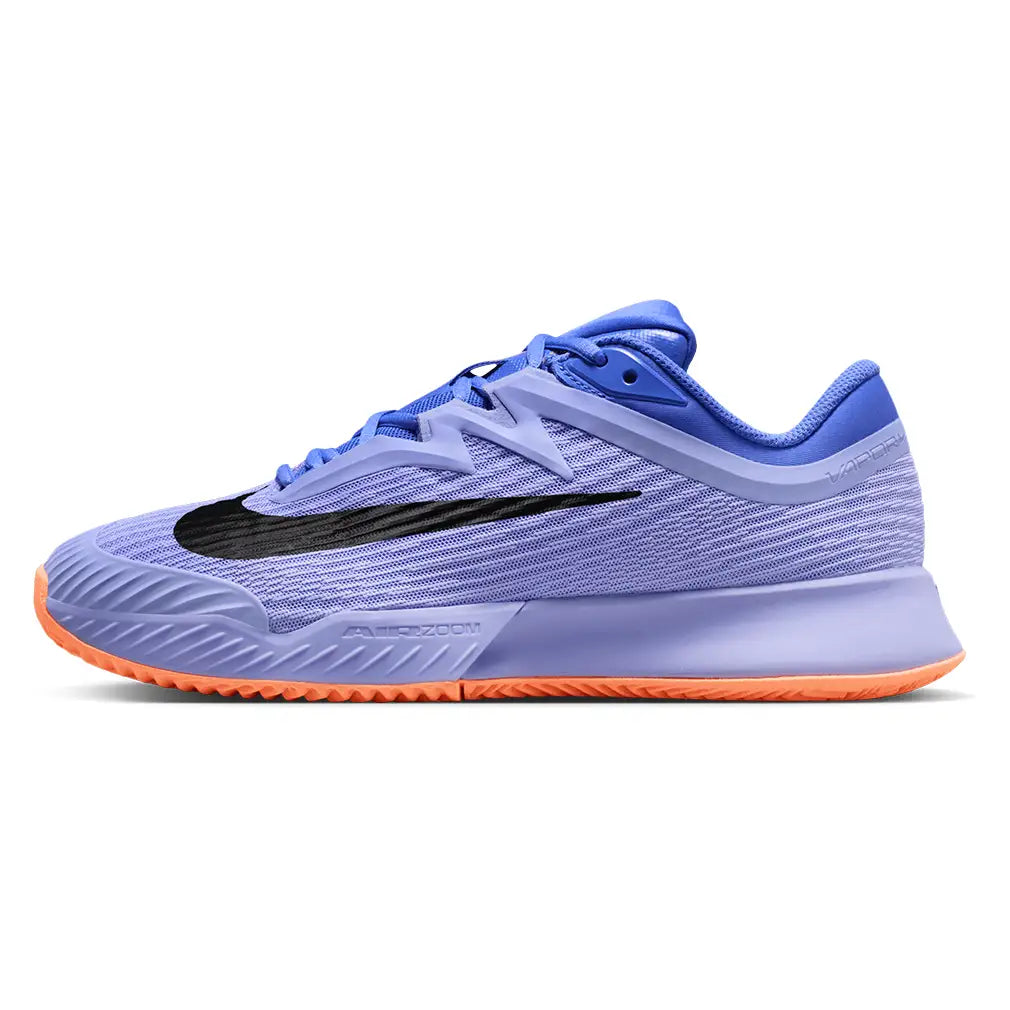 Women's Zoom Vapor Pro 3 Clay Tennis Shoes Light Thistle and Black