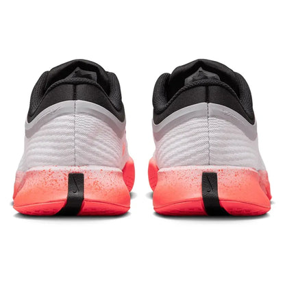 Women's Zoom Vapor Pro 3 Premium Tennis Shoes White and Hot Lava