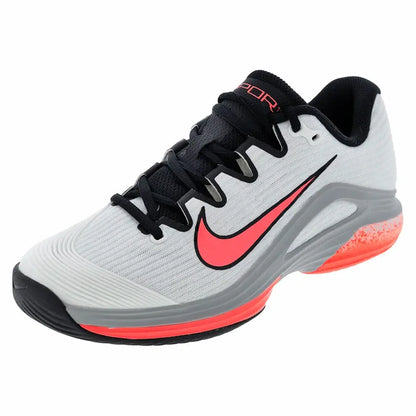 Women's Zoom Vapor 12 Premium Tennis Shoes White and Hot Lava-Footwear-Nike-HV1449-100H25copy-Tennis Express