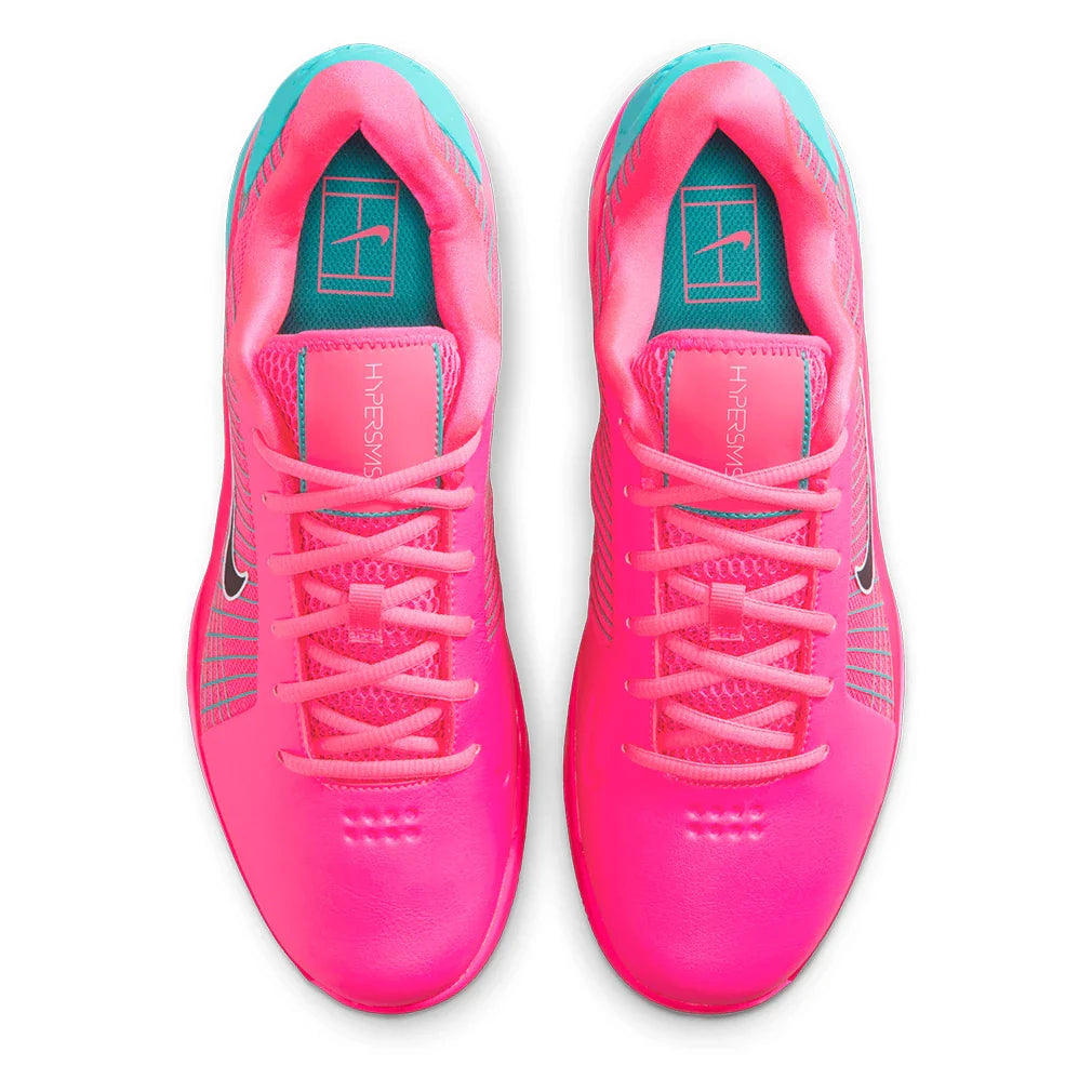 Men's Vapor 12 Hypersmash Tennis Shoes Hyper Pink and Black