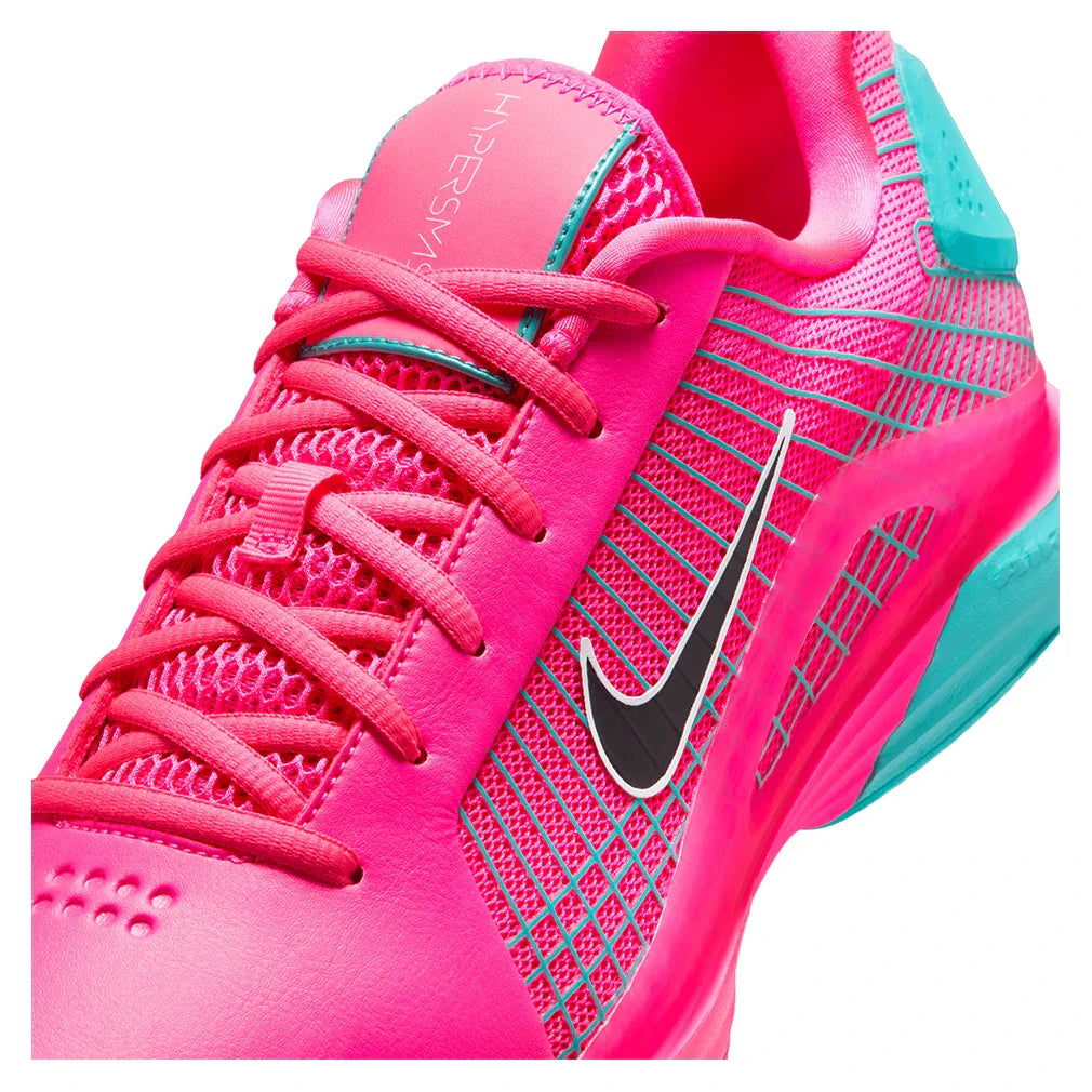 Men's Vapor 12 Hypersmash Tennis Shoes Hyper Pink and Black