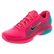 Men's Vapor 12 Hypersmash Tennis Shoes Hyper Pink and Black-Footwear-Nike-HV1488-600copy-Tennis Express
