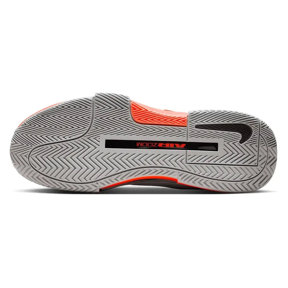 Men's GP Challenge 1 Premium Tennis Shoes White and Hot Lava