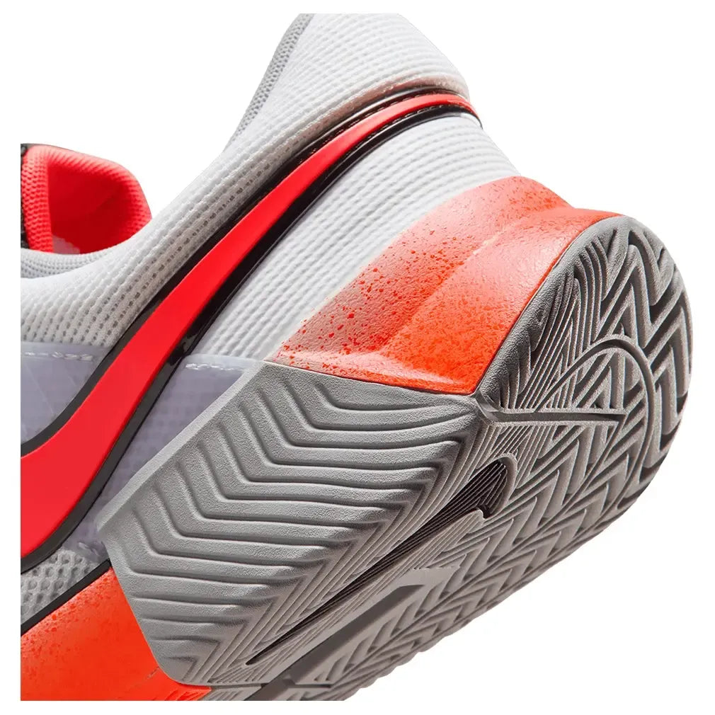 Men's GP Challenge 1 Premium Tennis Shoes White and Hot Lava