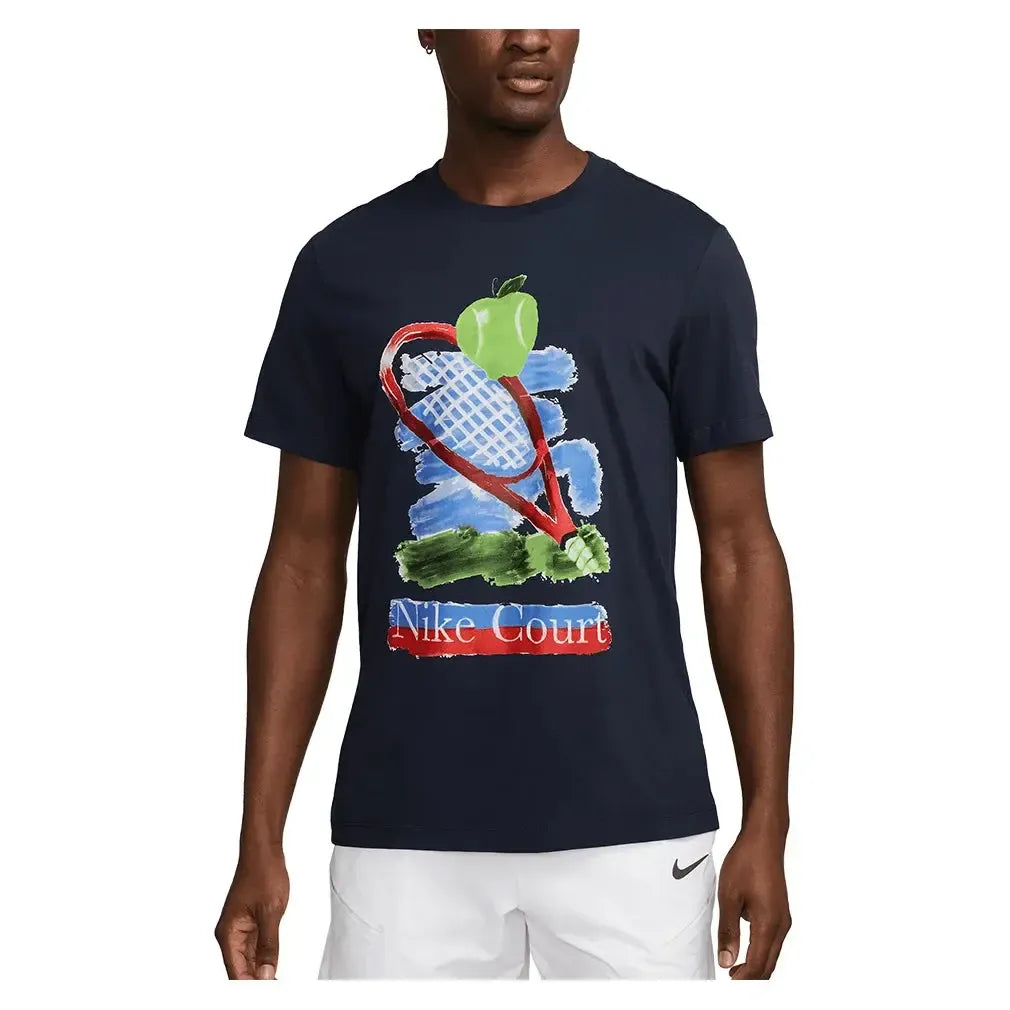 Men's New York Court Tennis Tee-Apparel-Nike-HV1713-F25-451-3-Tennis Express