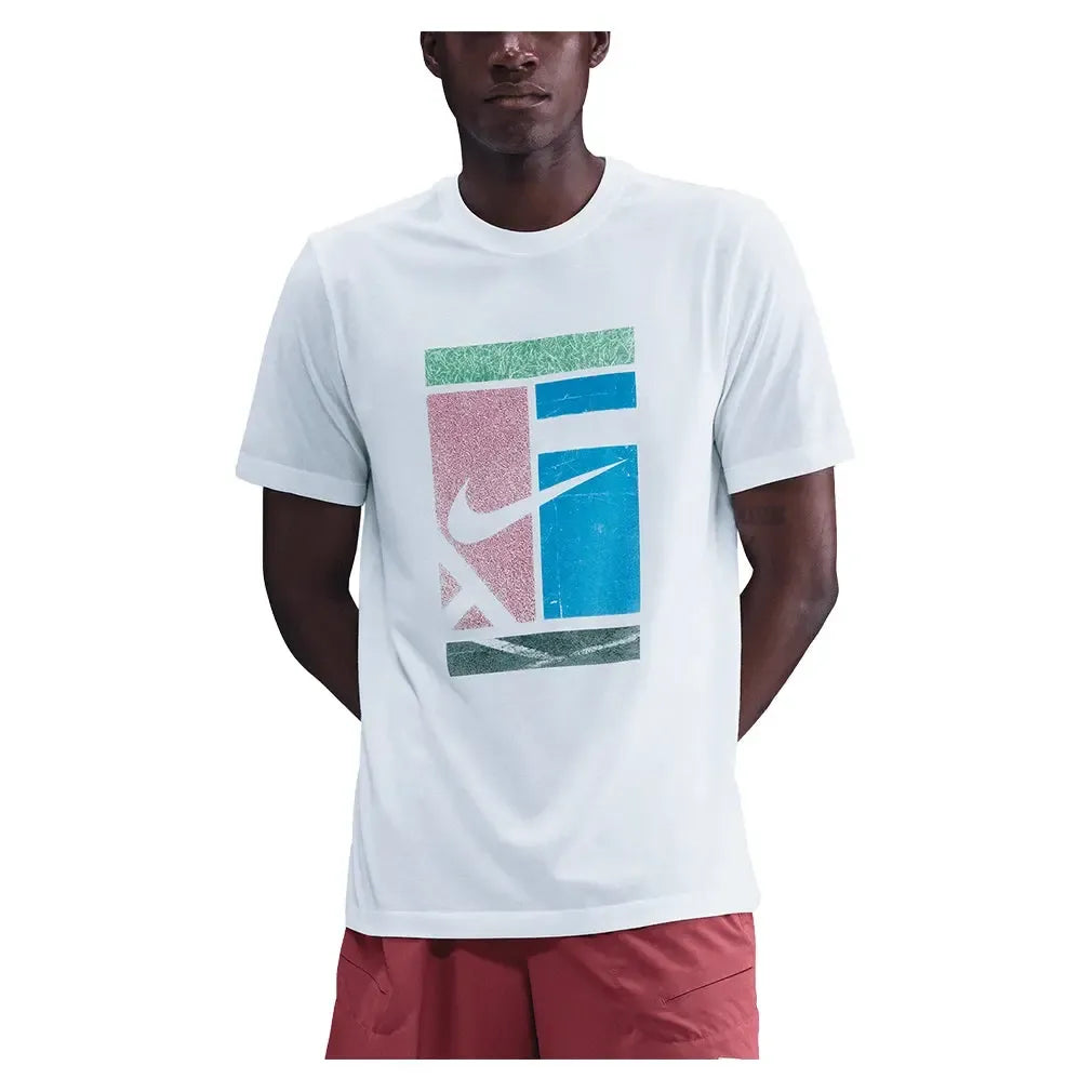 Men's Court Dri-FIT HO25 Tennis Tee-Apparel-Nike-HV1788-H25-100-3-Tennis Express