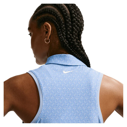 Women's Dri-FIT Victory Sleeveless Print Tennis Polo