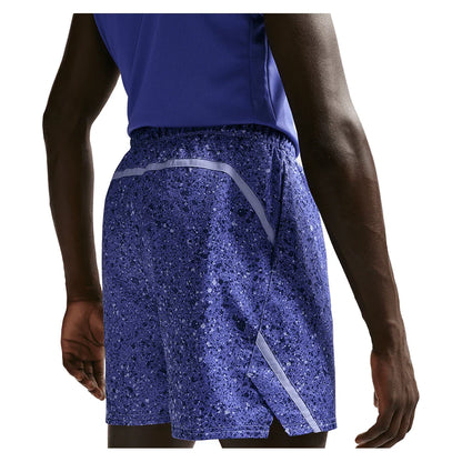 Men's Court Dri-FIT Victory All Over Print 7 Inch Tennis Short