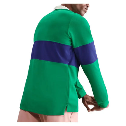Men's Paris Court Dri-FIT Advantage Slam Long Sleeve Tennis Polo