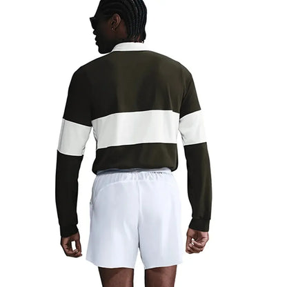 Men's Paris Court Dri-FIT Advantage Slam Long Sleeve Tennis Polo