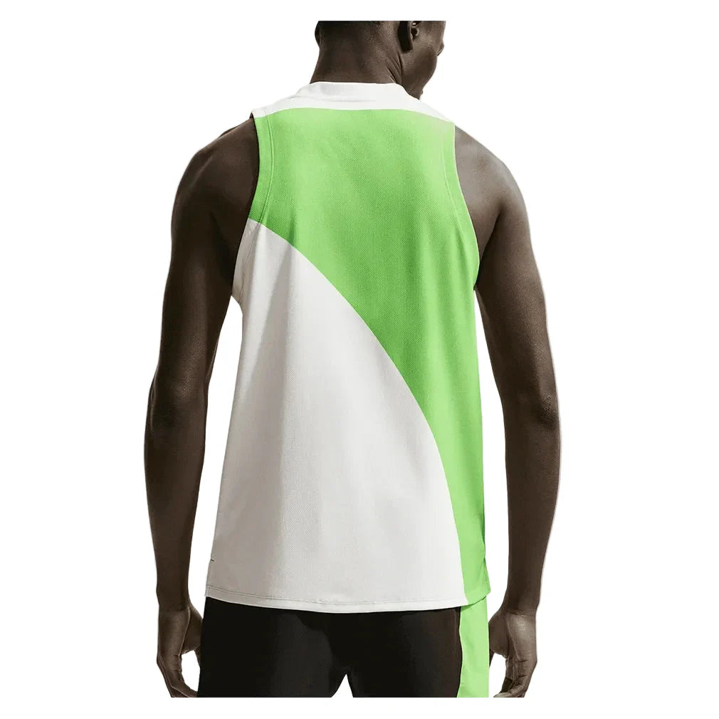 Men's Melbourne Court Dri-FIT Advantage Slam Print Tennis Tank