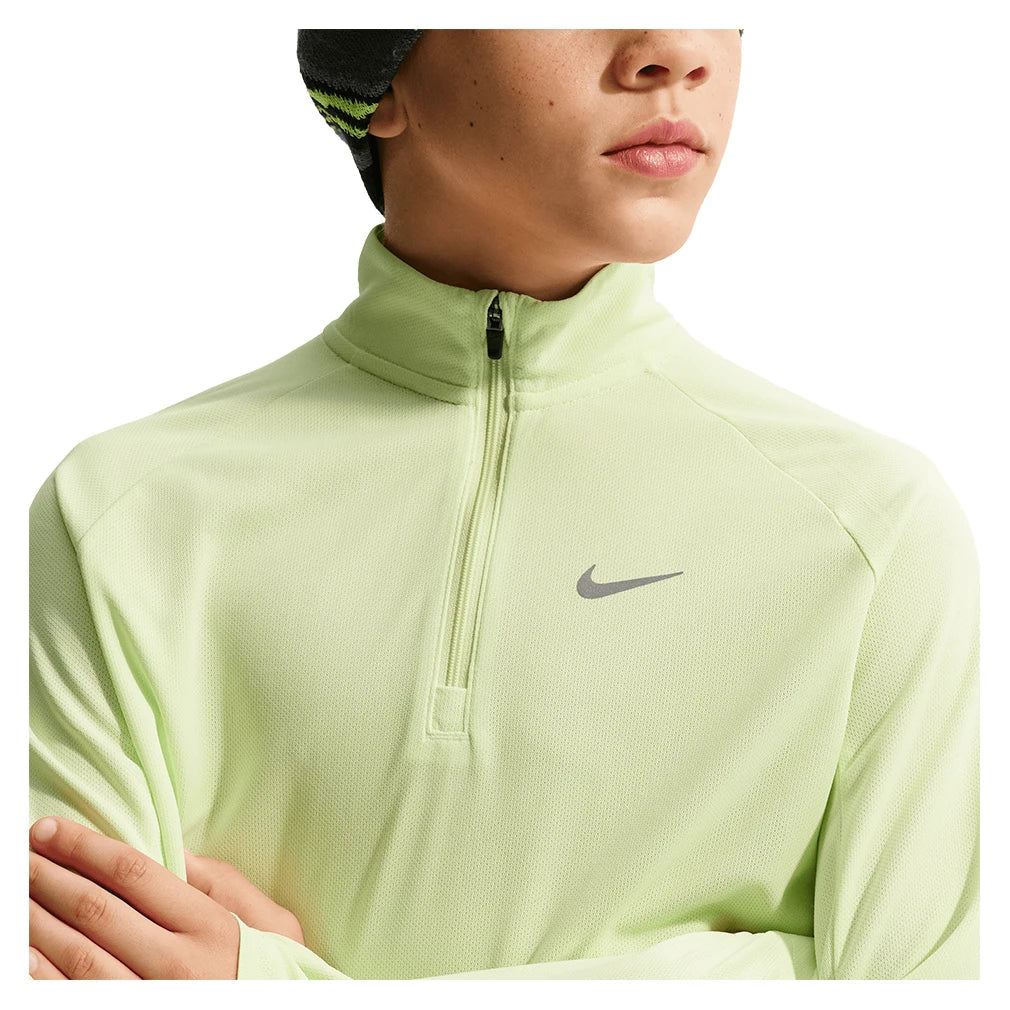 Boys' Dri-FIT Miler Half Zip Top