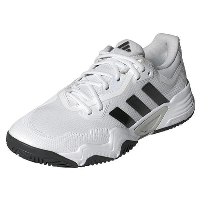 Mens Solematch Control 2 Tennis Shoes White and Black Blue Metallic-Footwear-Adidas-IF9110-y-Tennis Express