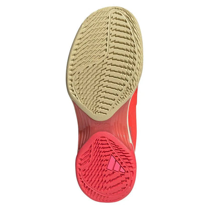 Women's Avacourt 2 Tennis Shoes Lucid Red and Silver Metallic
