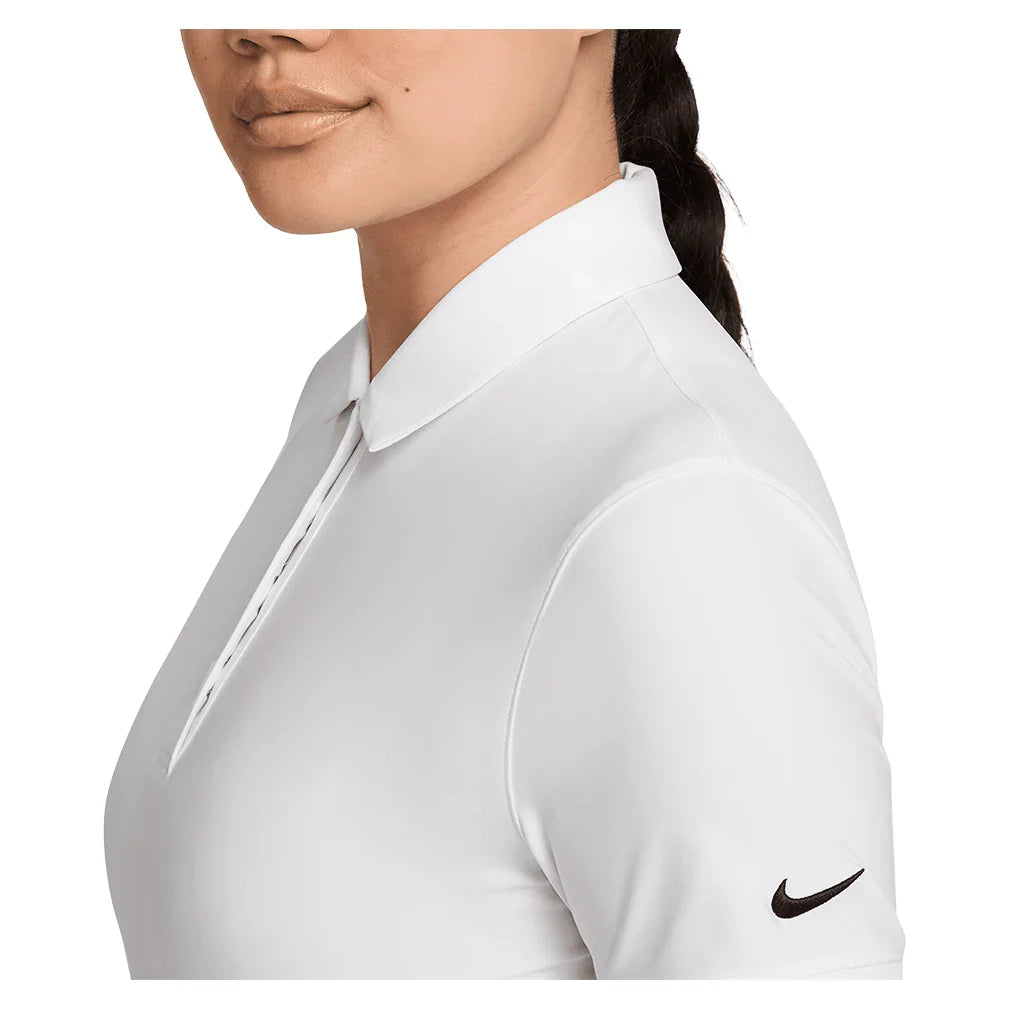 Women's Dri-FIT Victory Short Sleeve Cropped Tennis Polo