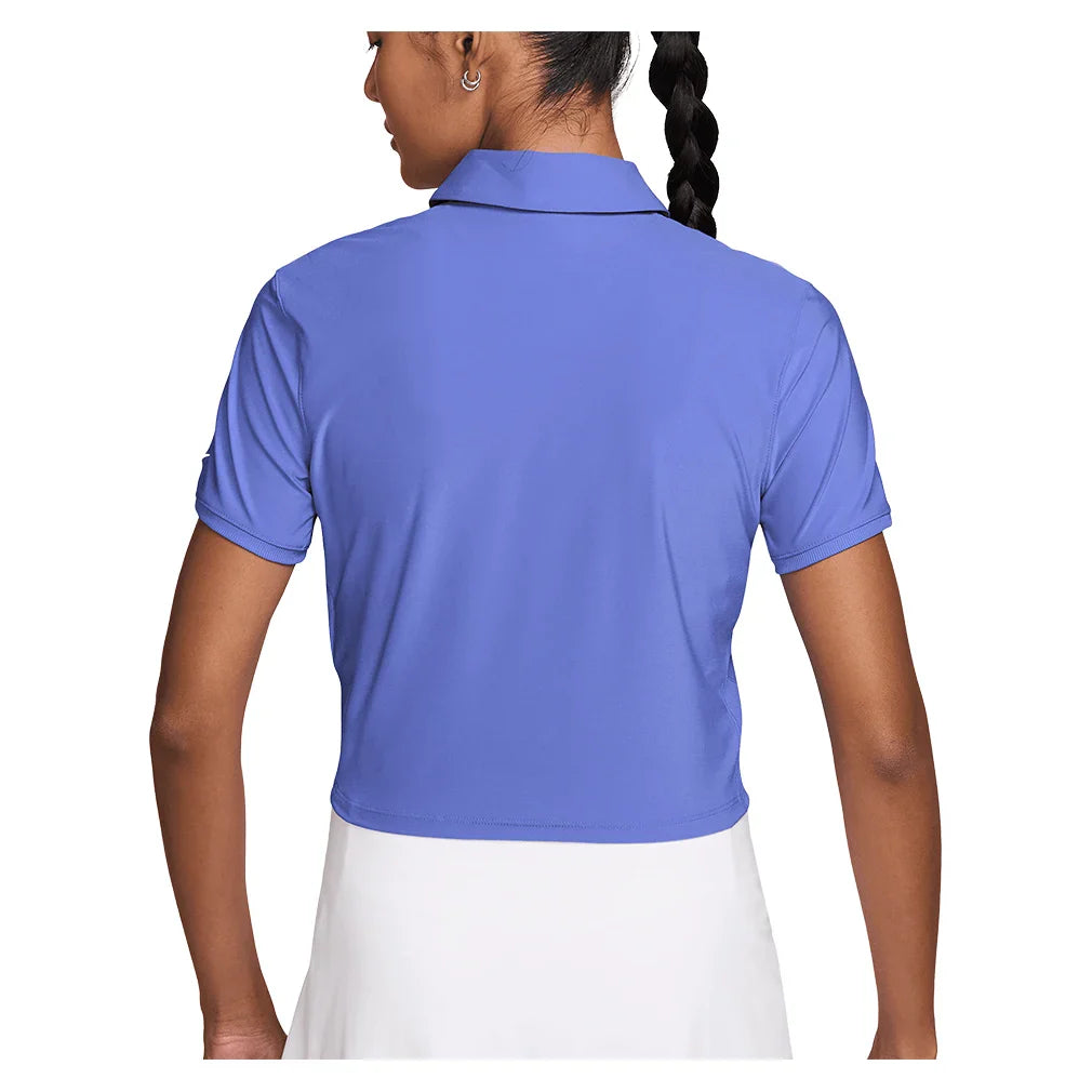 Women's Dri-FIT Victory Short Sleeve Cropped Tennis Polo