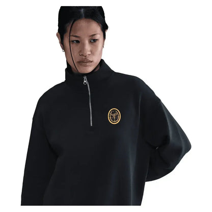 Women's Phoenix Fleece Oversized Long Sleeve Quarter Zip Tennis Top