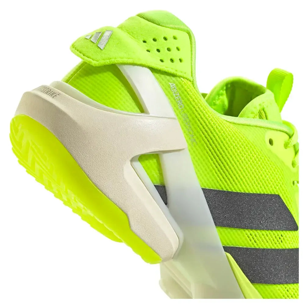 Women's Adizero Ubersonic 5 Tennis Shoes Lucid Lemon and Powder Yellow