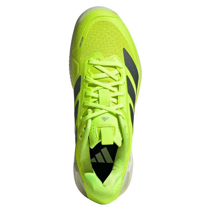 Women's Adizero Ubersonic 5 Clay Tennis Shoes Lucid Lemon and Powder Yellow