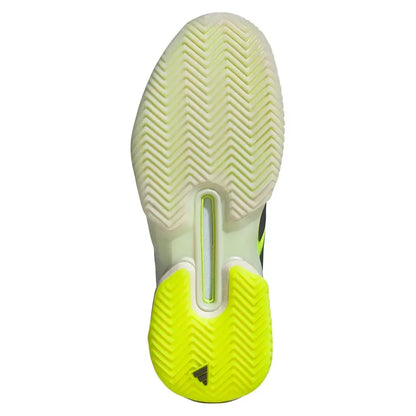 Women's Adizero Ubersonic 5 Clay Tennis Shoes Lucid Lemon and Powder Yellow