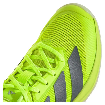 Women's Adizero Ubersonic 5 Clay Tennis Shoes Lucid Lemon and Powder Yellow