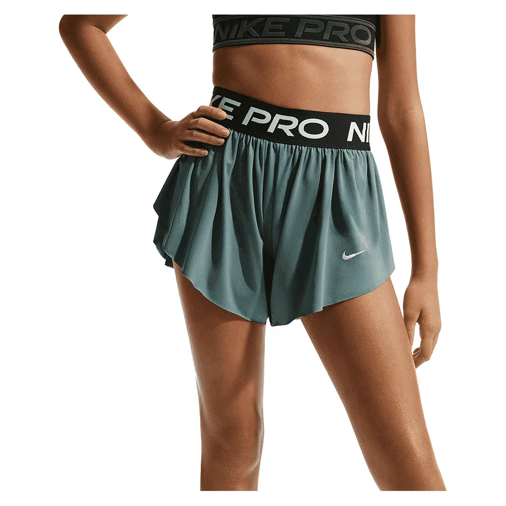 Girls' Pro Dri-FIT 2in1 Knit Training Short