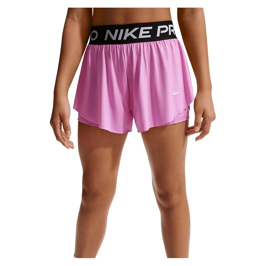 Girls' Pro Dri-FIT 2in1 Knit Training Short-Apparel-Nike-II3640-503_1-705986Tennis Express