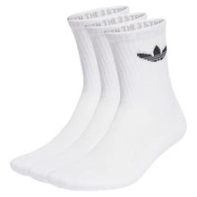 Trefoil Cushion Crew Socks 3 Pairs White-Socks-Adidas-IJ5616_1-Tennis Express