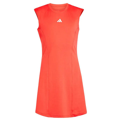 Girls' Climacool Pro Tennis Dress Semi Lucid Red-Apparel-Adidas-IN6173_4_1-Tennis Express