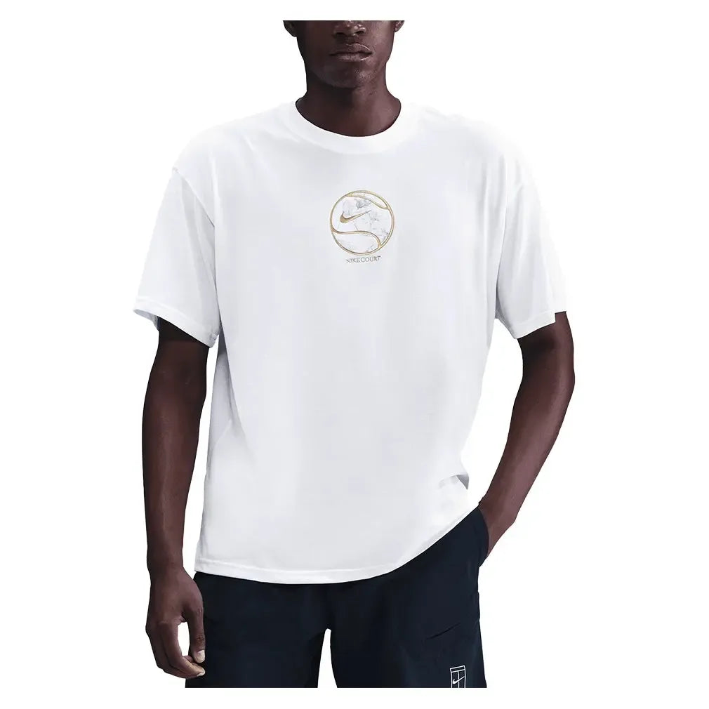 Men's Court Dri-FIT M90 Shanghai Tennis Tee-Apparel-Nike-IO6234-H25-100-3-Tennis Express