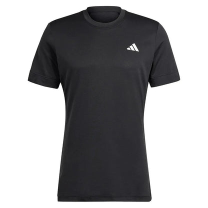 Men's Freelift Tennis Top Black-Apparel-Adidas-IP1945-1-Tennis Express