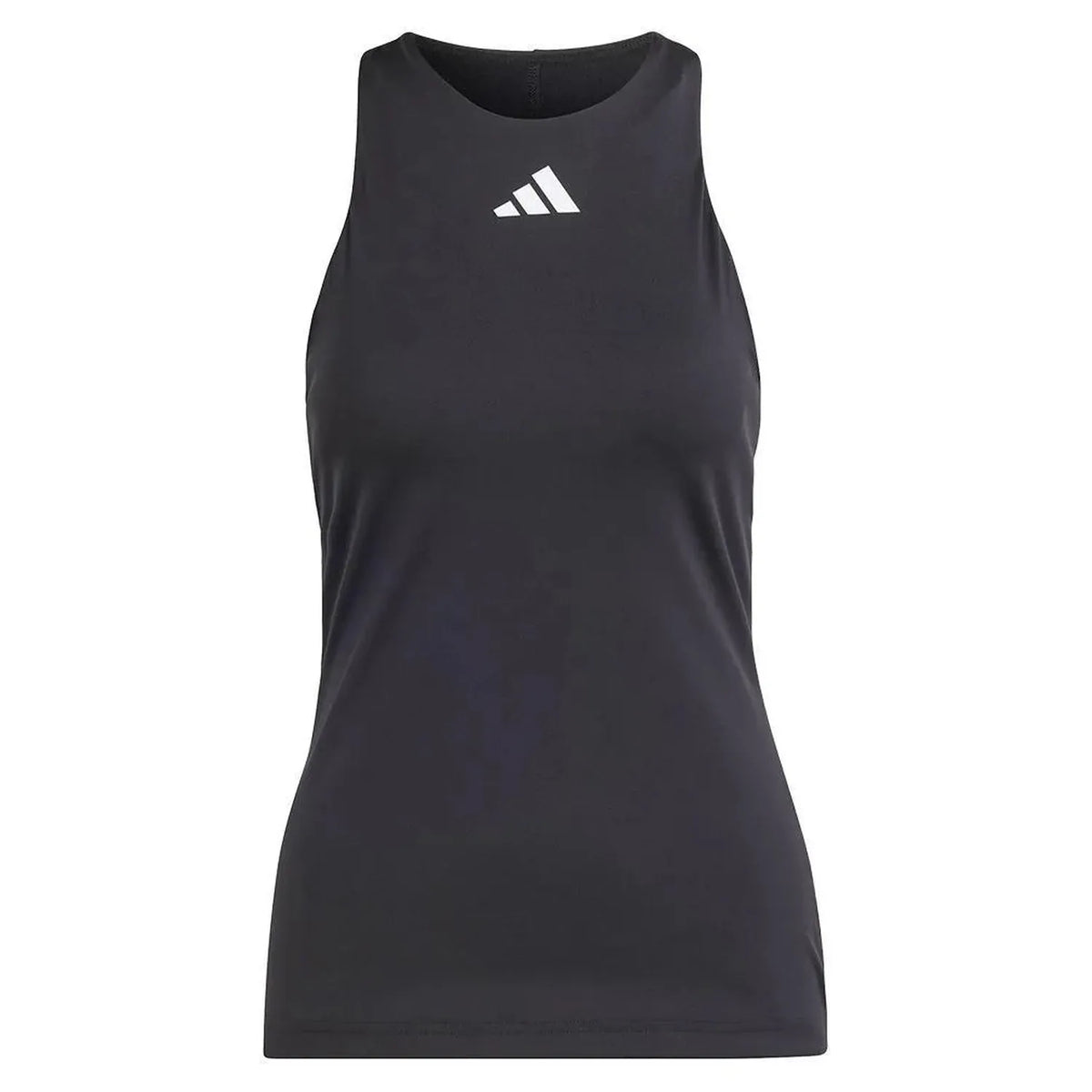 Women's Y Tennis Tank Black-Apparel-Adidas-IP1967-1-Tennis Express