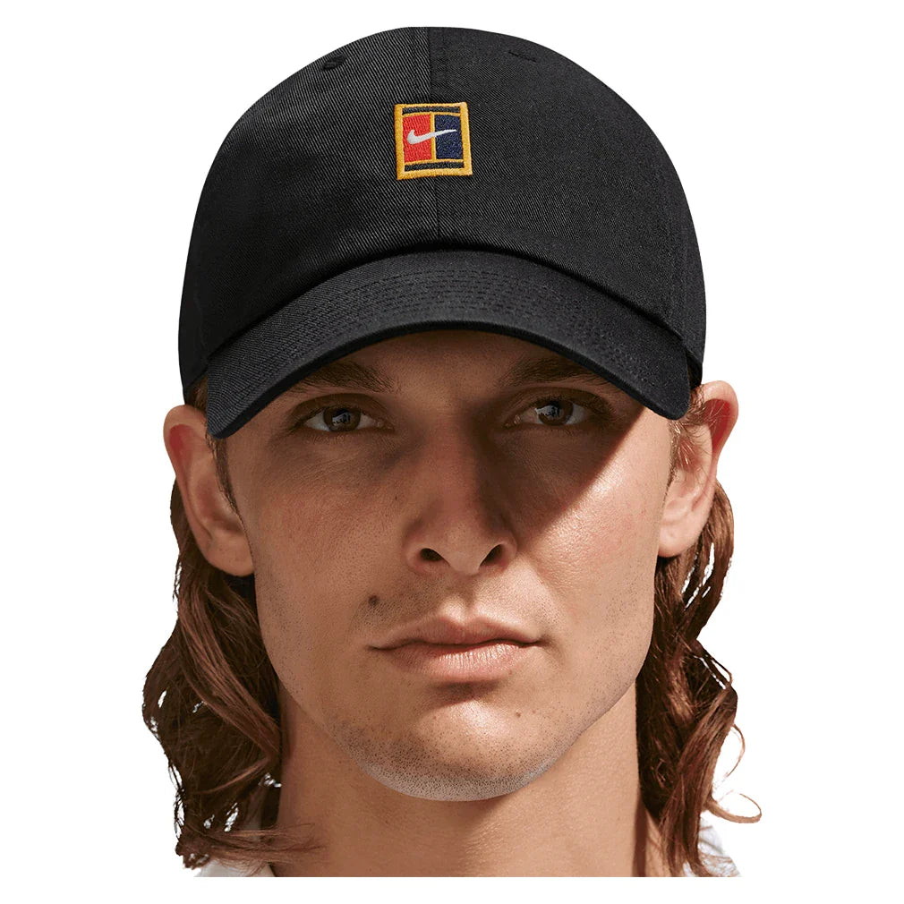 Unisex Club Court Logo Unstructured Tennis Cap