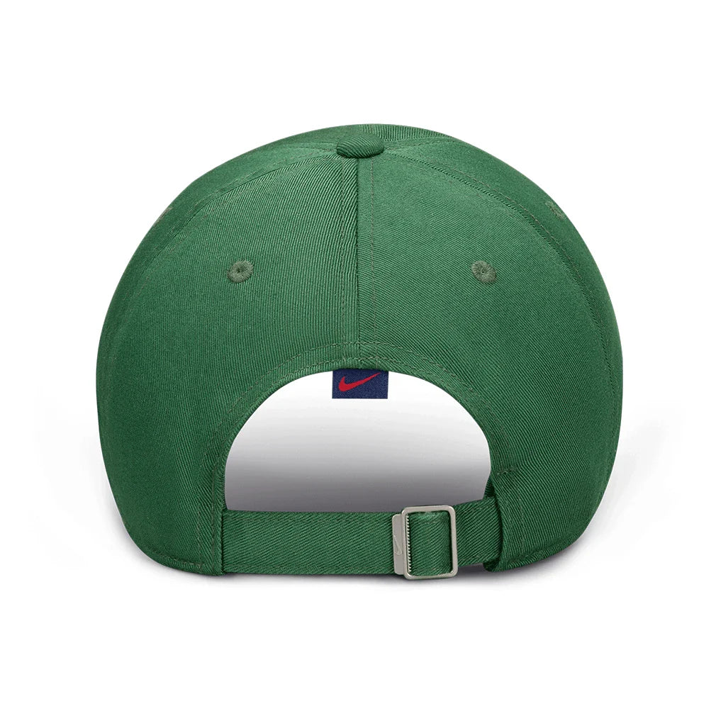 Unisex Club Court Logo Unstructured Tennis Cap Gorge Green