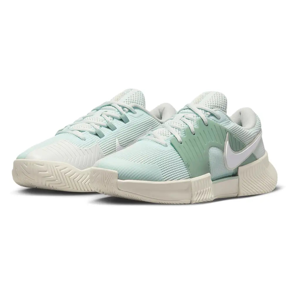 Women's Zoom GP Challenge 1.5 Tennis Shoes Barely Green and White-Footwear-Nike-IQ5176-301-y-Tennis Express