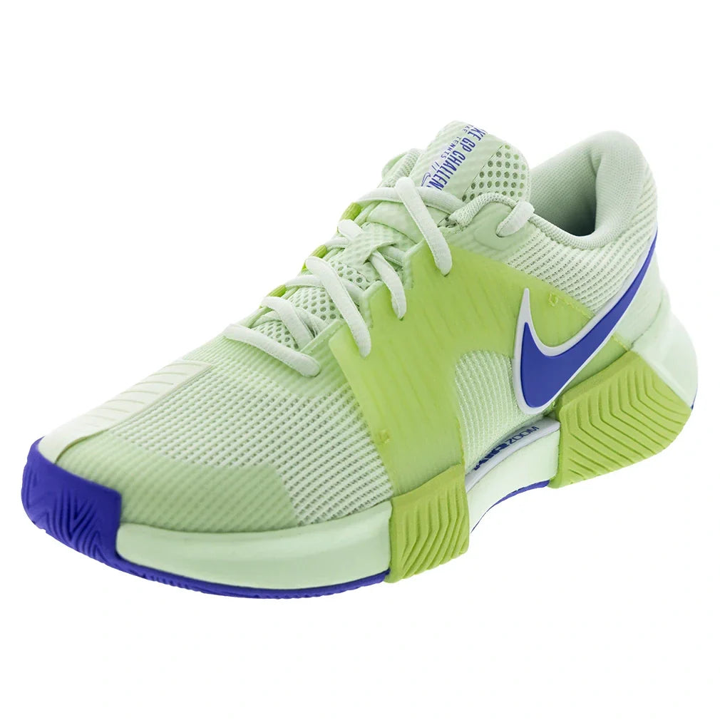Women's Zoom GP Challenge 1.5 Tennis Shoes Volt Tint and Sapphire-Footwear-Nike-IQ5176-700copy-Tennis Express