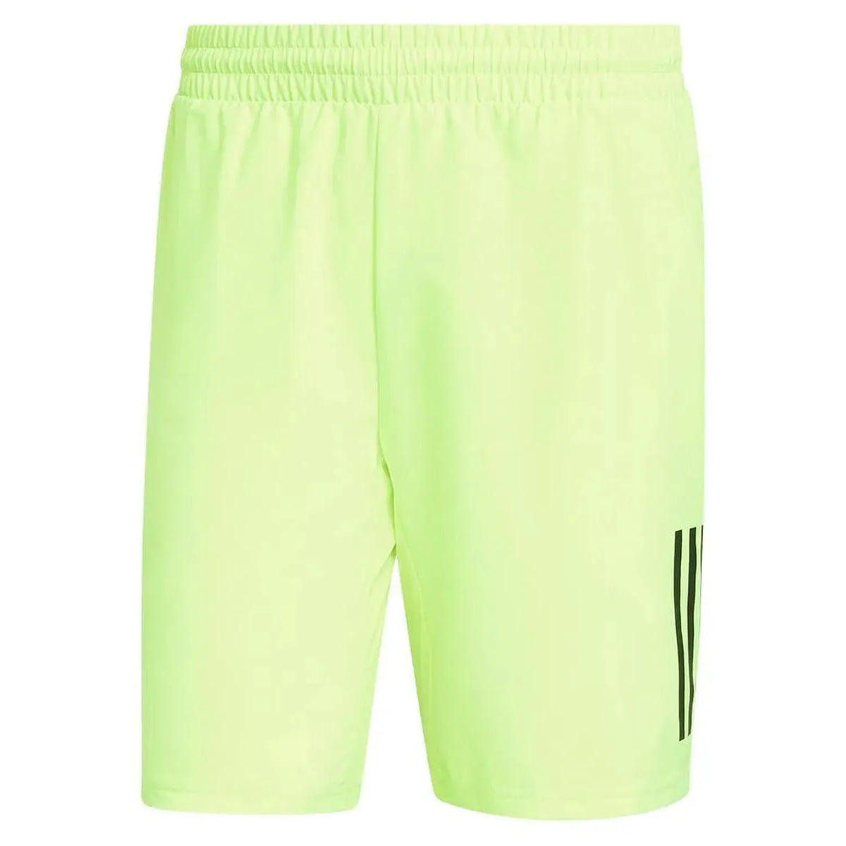 Mens Club 3 Stripe 9 Inch Tennis Short Lucid Lemon-Apparel-Adidas-IS8153-11-Tennis Express