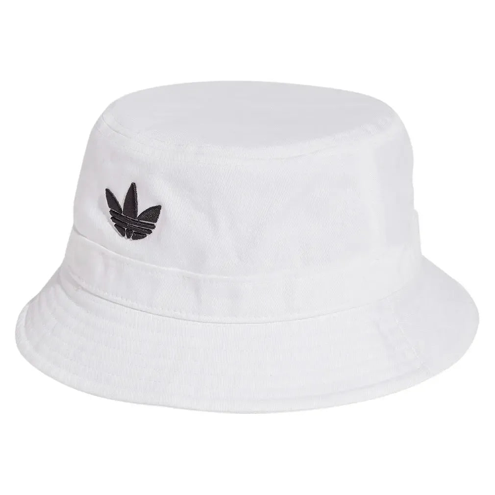 Women's Adicolor Trefoil Bucket Hat White-Apparel-Adidas-JC6044_1_43bf11c9-7b73-4ce3-9f7c-a68660eb52eb-Tennis Express
