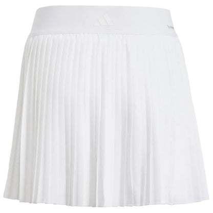 Girls' Club Pleated Tennis Skort White