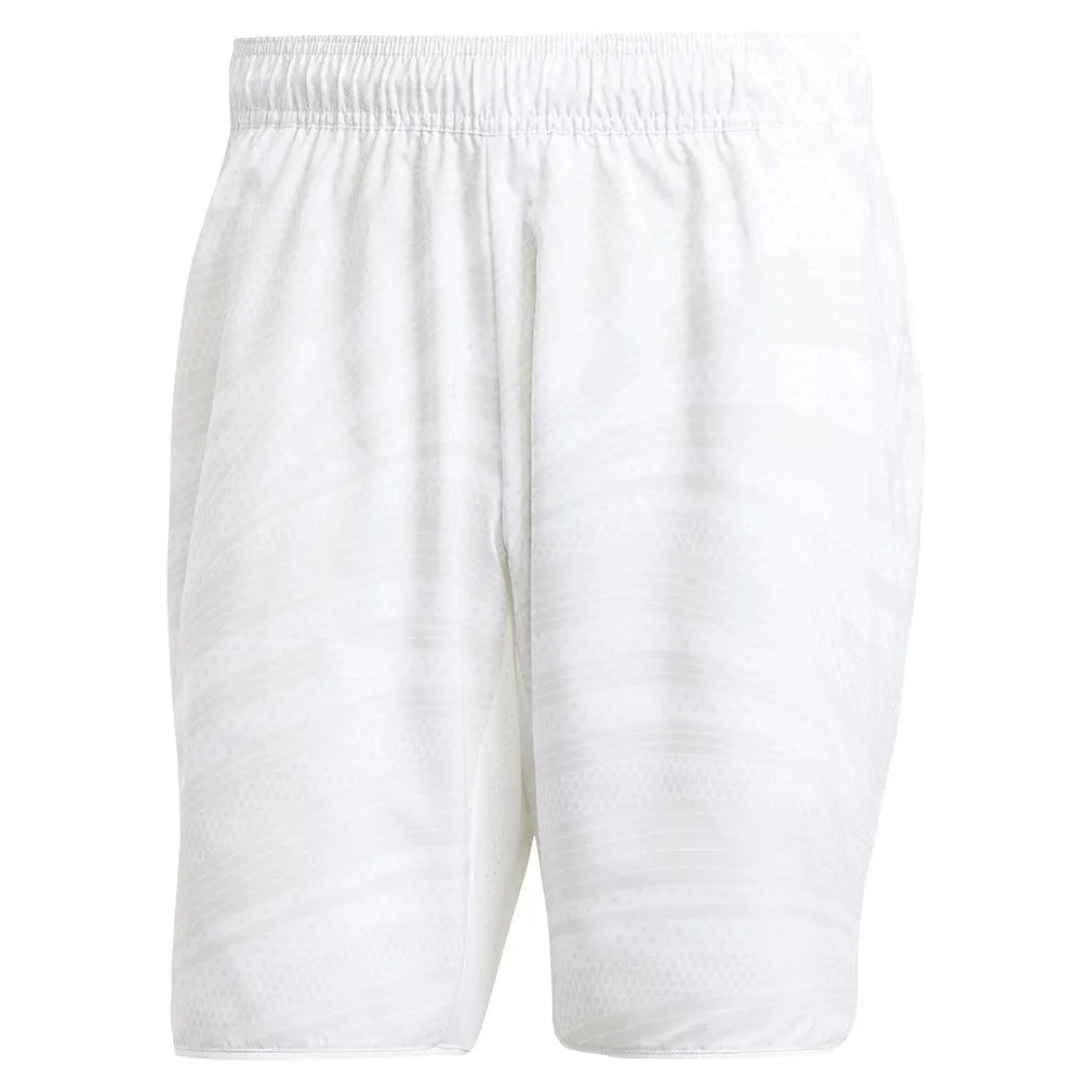 Men's Club Graphic 7in Tennis Short White-Apparel-Adidas-JD8642-7-S25-1-Tennis Express