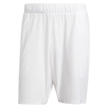 Men's Club Stretch Woven 7 inch Tennis Shorts White-Apparel-Adidas-JE0406-7-S25-1-Tennis Express