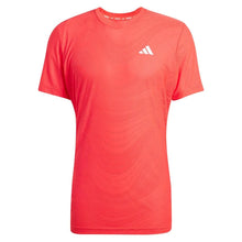 Men's Freelift Pro Tennis Top Semi Lucid Red-Apparel-Adidas-JE3508-S25-1-Tennis Express