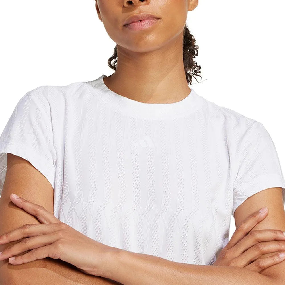 Women's Freelift Climacool Tennis Top White