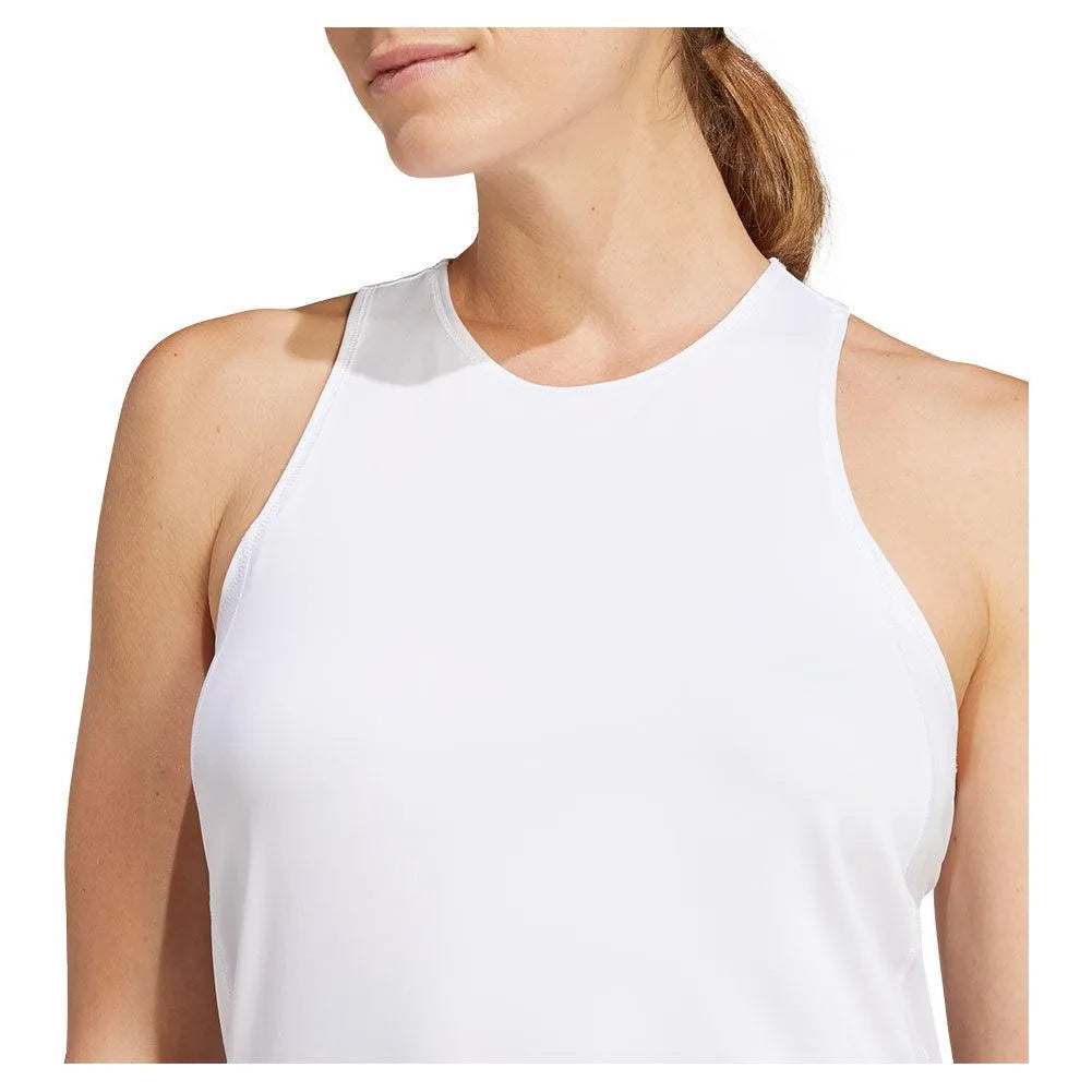Women's Club Tennis Tank White