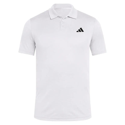 Men's Freelift Tennis Polo White-Apparel-Adidas-JF4387-S25-1-Tennis Express