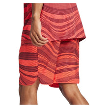Men's Club Graphic 7 inch Tennis Short Semi Lucid Red and Shadow Red