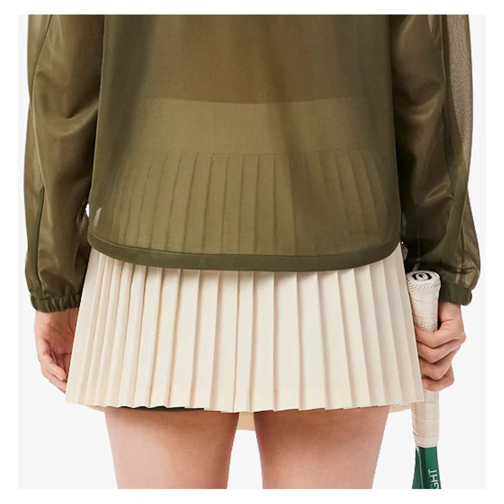 Women's On Court 13.8 Inch Tennis Skirt with Shorts Lapland and Olive