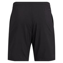 Men's Club 3 Stripe 7 inch Tennis Short Black