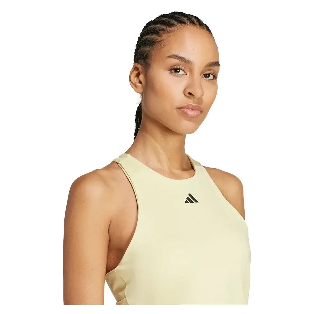 Women's Climacool Y Tennis Tank Powder Yellow